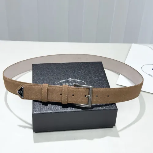 Replica Prada AAA Quality Belts In 3.5cm For Unisex #1419364 $60.00 USD for Wholesale