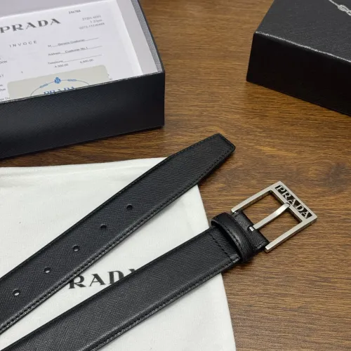 Replica Prada AAA Quality Belts In 3.5cm For Men #1419429 $60.00 USD for Wholesale