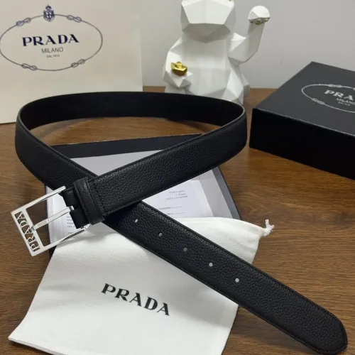 Prada AAA Quality Belts In 3.5cm For Men #1419433 $60.00 USD, Wholesale Replica Prada AAA Quality Belts