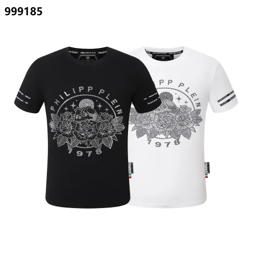 Replica Philipp Plein PP Oversize T-Shirts Short Sleeved For Men #1419437 $29.00 USD for Wholesale