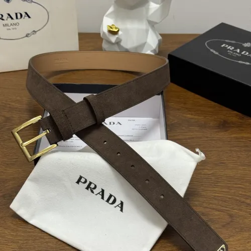Prada AAA Quality Belts In 3.5cm For Men #1419451 $60.00 USD, Wholesale Replica Prada AAA Quality Belts