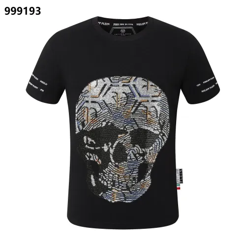 Philipp Plein PP Oversize T-Shirts Short Sleeved For Men #1419463 $29.00 USD, Wholesale Replica Philipp Plein PP T-Shirts