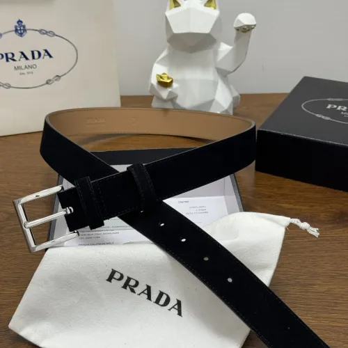 Prada AAA Quality Belts In 3.5cm For Men #1419471 $60.00 USD, Wholesale Replica Prada AAA Quality Belts