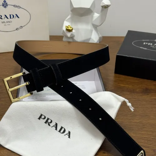 Prada AAA Quality Belts In 3.5cm For Men #1419472 $60.00 USD, Wholesale Replica Prada AAA Quality Belts