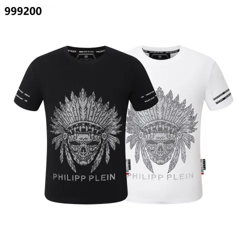 Replica Philipp Plein PP Oversize T-Shirts Short Sleeved For Men #1419482 $29.00 USD for Wholesale