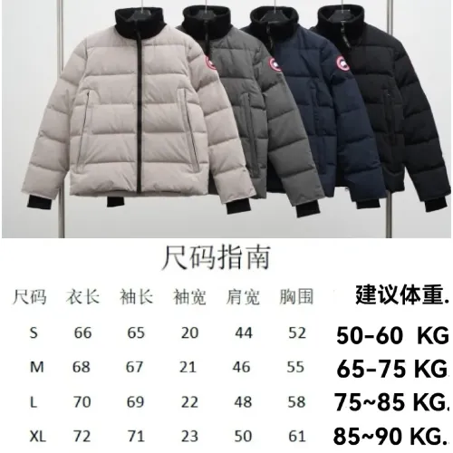 Replica Canada Goose Down Feather Coat Long Sleeved For Unisex #1419496 $160.00 USD for Wholesale