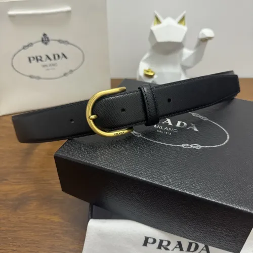 Prada AAA Quality Belts In 3.5cm For Men #1419509 $60.00 USD, Wholesale Replica Prada AAA Quality Belts