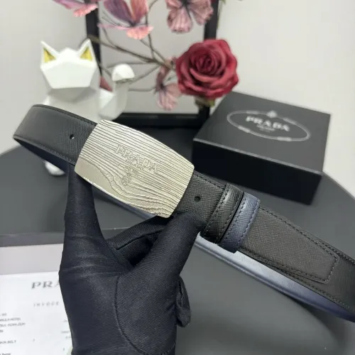 Replica Prada AAA Quality Belts In 3.5cm For Men #1419515 $60.00 USD for Wholesale