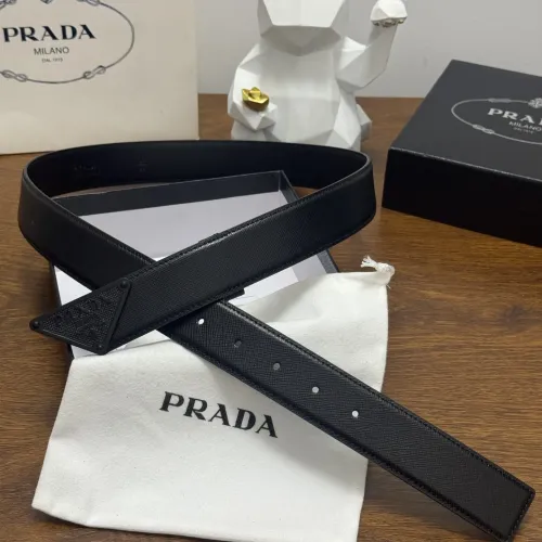 Prada AAA Quality Belts In 3.5cm For Men #1419526 $60.00 USD, Wholesale Replica Prada AAA Quality Belts