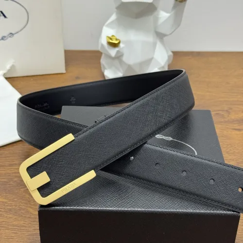 Prada AAA Quality Belts In 3.5cm For Men #1419529 $60.00 USD, Wholesale Replica Prada AAA Quality Belts