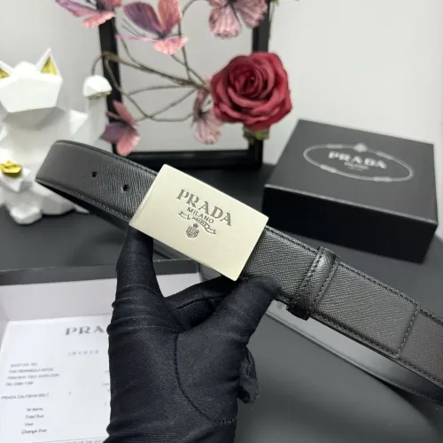 Replica Prada AAA Quality Belts In 3.5cm For Men #1419537 $60.00 USD for Wholesale