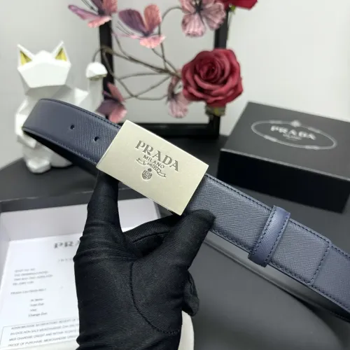Replica Prada AAA Quality Belts In 3.5cm For Men #1419539 $60.00 USD for Wholesale