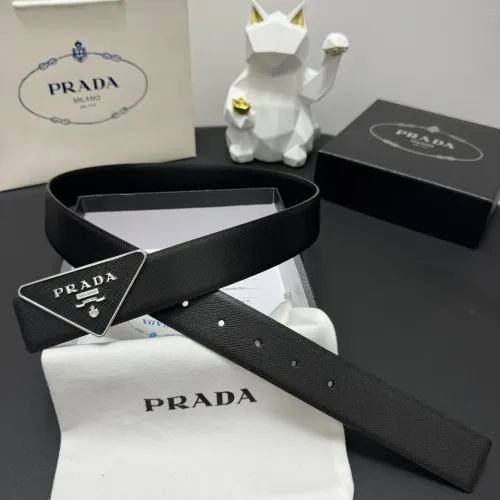 Prada AAA Quality Belts In 3.5cm For Men #1419557 $60.00 USD, Wholesale Replica Prada AAA Quality Belts