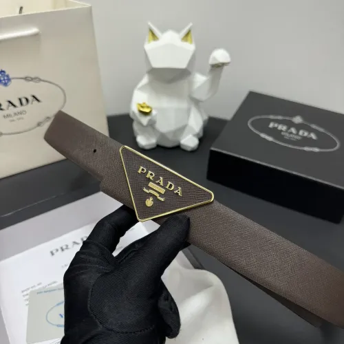 Replica Prada AAA Quality Belts In 3.5cm For Men #1419560 $60.00 USD for Wholesale