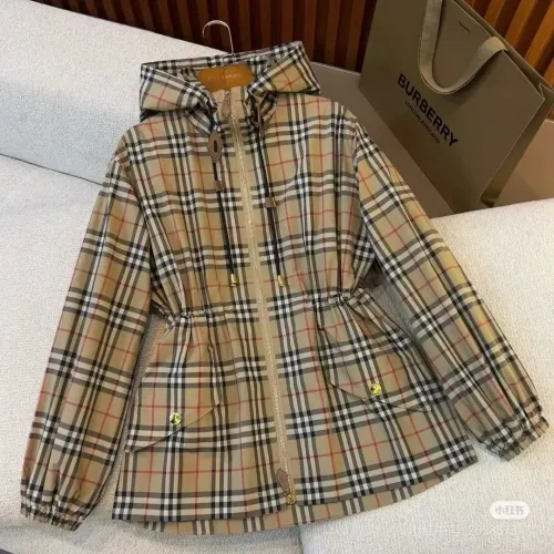 Burberry Jackets Long Sleeved For Women #1419585 $125.00 USD, Wholesale Replica Burberry Jackets