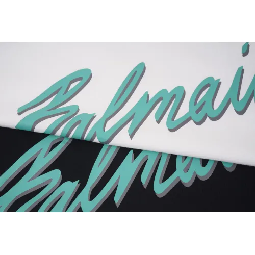 Replica Balmain T-Shirts Short Sleeved For Unisex #1419604 $29.00 USD for Wholesale