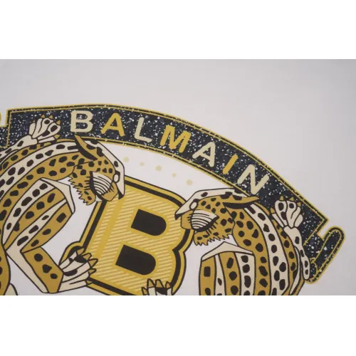 Replica Balmain T-Shirts Short Sleeved For Unisex #1419616 $29.00 USD for Wholesale