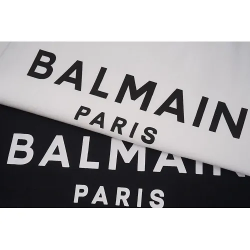 Replica Balmain T-Shirts Short Sleeved For Unisex #1419624 $29.00 USD for Wholesale