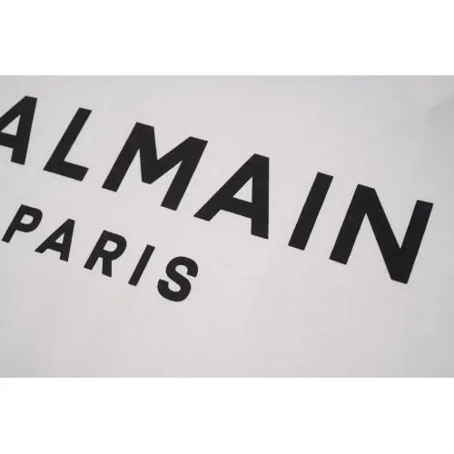 Replica Balmain T-Shirts Short Sleeved For Unisex #1419624 $29.00 USD for Wholesale