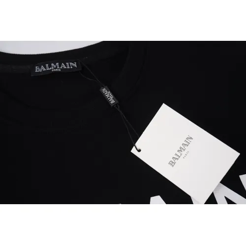 Replica Balmain Hoodies Long Sleeved For Men #1419643 $34.00 USD for Wholesale