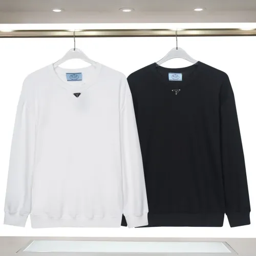 Replica Prada Hoodies Long Sleeved For Men #1419644 $34.00 USD for Wholesale