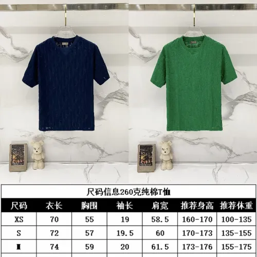 Replica Christian Dior T-Shirts Short Sleeved For Unisex #1419670 $32.00 USD for Wholesale