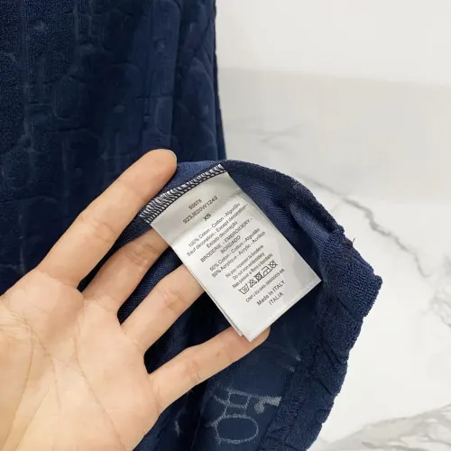 Replica Christian Dior T-Shirts Short Sleeved For Unisex #1419672 $32.00 USD for Wholesale