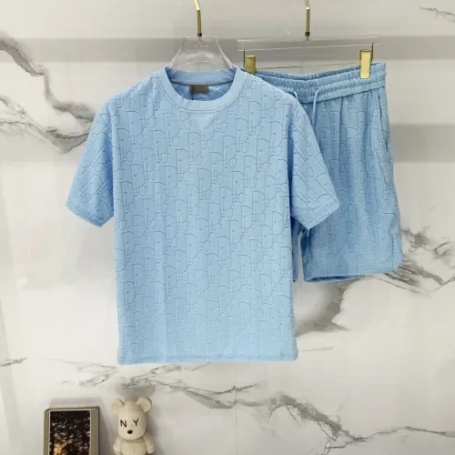 Christian Dior Tracksuits Short Sleeved For Unisex #1419681 $52.00 USD, Wholesale Replica Christian Dior Tracksuits