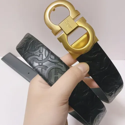 Salvatore Ferragamo AAA Quality Belts In 3.5cm For Men #1419700 $52.00 USD, Wholesale Replica Salvatore Ferragamo AAA Quality Belts