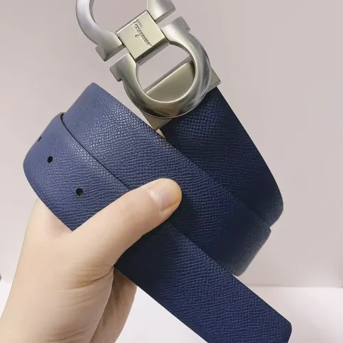 Replica Salvatore Ferragamo AAA Quality Belts In 3.5cm For Men #1419710 $52.00 USD for Wholesale