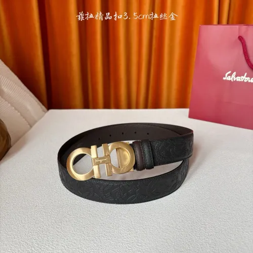 Salvatore Ferragamo AAA Quality Belts In 3.5cm For Men #1419721 $52.00 USD, Wholesale Replica Salvatore Ferragamo AAA Quality Belts