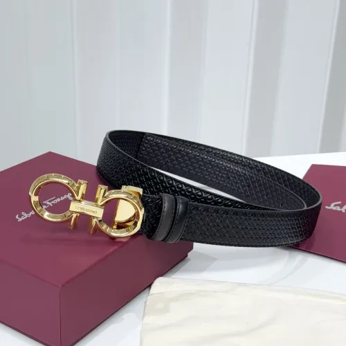 Replica Salvatore Ferragamo AAA Quality Belts In 3.5cm For Men #1419743 $52.00 USD for Wholesale
