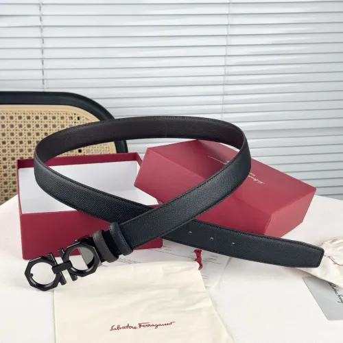 Replica Salvatore Ferragamo AAA Quality Belts In 3.5cm For Men #1419751 $52.00 USD for Wholesale