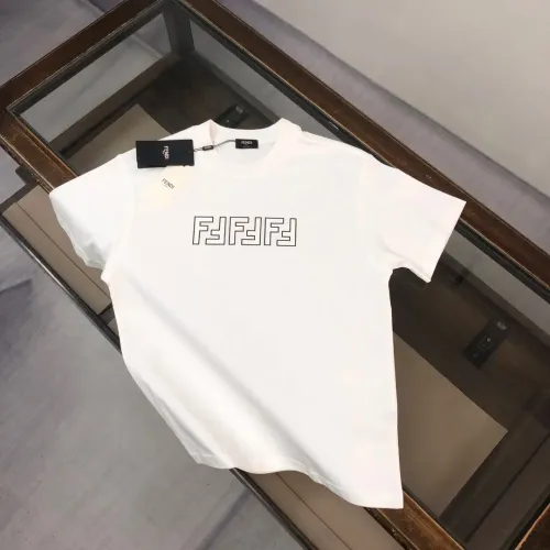 Fendi T-Shirts Short Sleeved For Unisex #1419770 $36.00 USD, Wholesale Replica Fendi T-Shirts