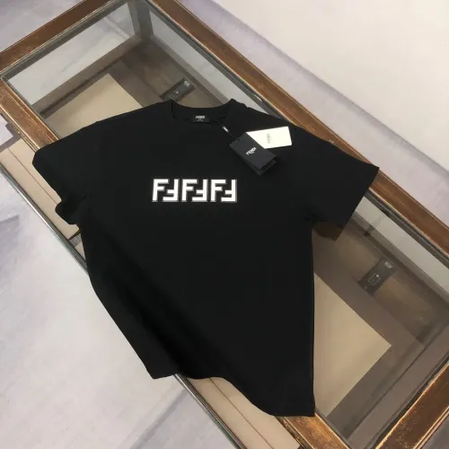 Fendi T-Shirts Short Sleeved For Unisex #1419773 $36.00 USD, Wholesale Replica Fendi T-Shirts