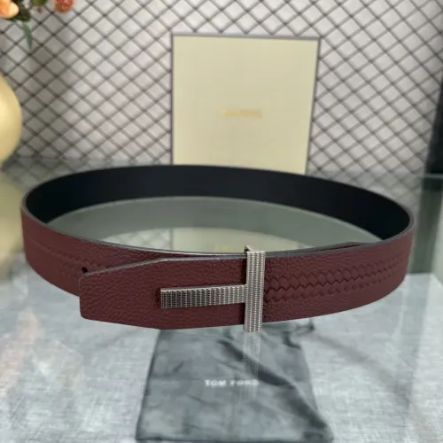 Replica Tom Ford AAA Quality Belts In 4.0cm For Men #1419838 $68.00 USD for Wholesale