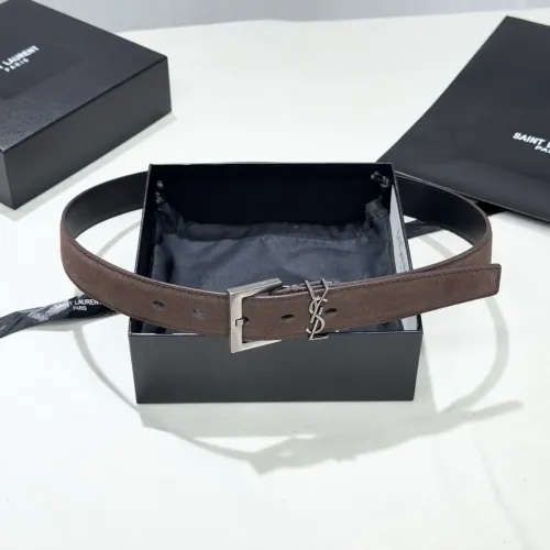 Replica Yves Saint Laurent AAA Quality Belts In 3.0cm For Women #1419890 $45.00 USD for Wholesale