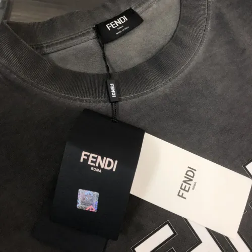 Replica Fendi T-Shirts Short Sleeved For Unisex #1419927 $36.00 USD for Wholesale