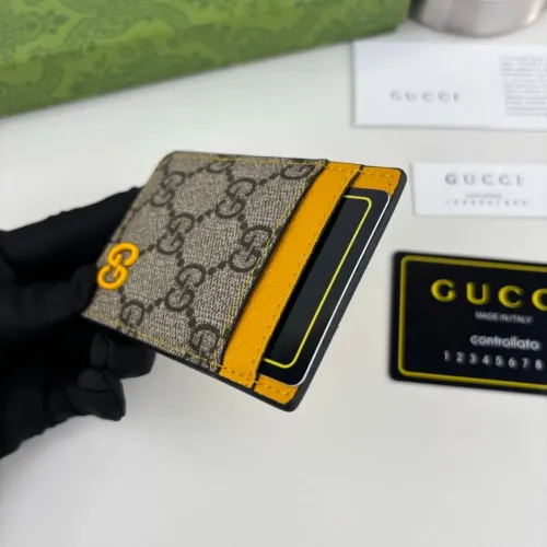 Replica Gucci Card Holders #1420032 $32.00 USD for Wholesale