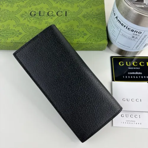 Replica Gucci Long Wallets For Men #1420060 $40.00 USD for Wholesale