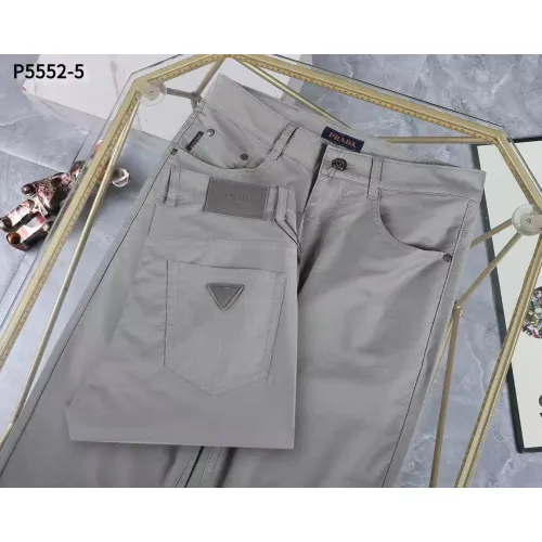 Replica Prada Pants For Men #1420154 $45.00 USD for Wholesale