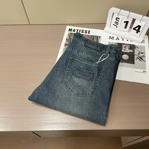 Dolce &amp; Gabbana D&amp;G Jeans For Men #1420218 $45.00 USD, Wholesale Replica Dolce &amp; Gabbana D&amp;G Jeans