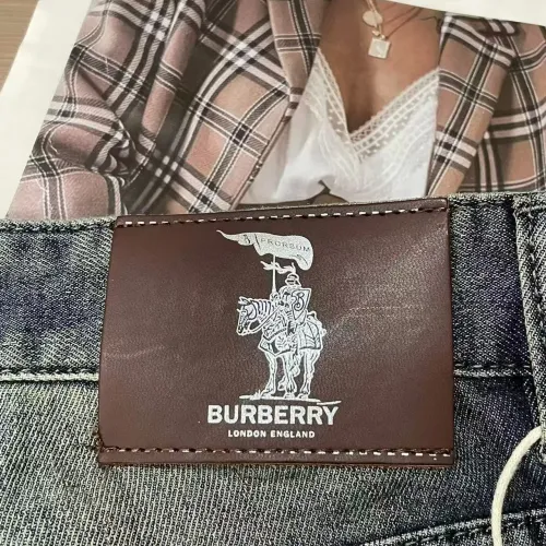Replica Burberry Jeans For Men #1420223 $45.00 USD for Wholesale