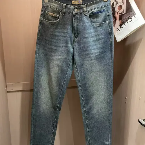 Replica Burberry Jeans For Men #1420224 $45.00 USD for Wholesale