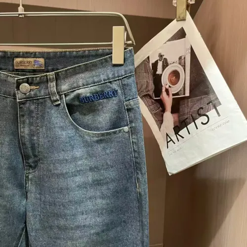 Replica Burberry Jeans For Men #1420224 $45.00 USD for Wholesale