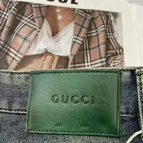 Replica Gucci Jeans For Men #1420228 $45.00 USD for Wholesale