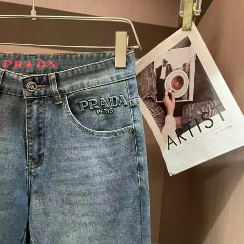 Replica Prada Jeans For Men #1420230 $45.00 USD for Wholesale