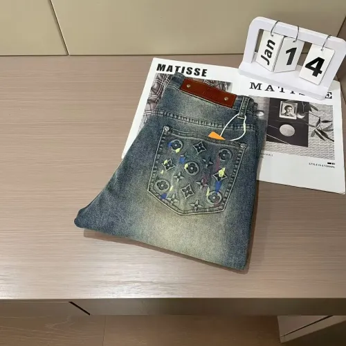 Louis Vuitton LV Jeans For Men #1420234 $45.00 USD, Wholesale Replica Louis Vuitton LV Jeans