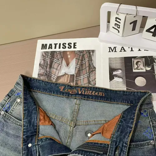 Replica Louis Vuitton LV Jeans For Men #1420234 $45.00 USD for Wholesale