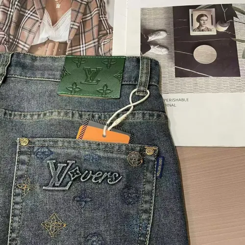Replica Louis Vuitton LV Jeans For Men #1420235 $45.00 USD for Wholesale